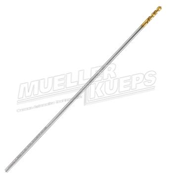 Müller 562183 Spiralbohrer linksschneidend 3,3 mm HSSE-TIN, XL-Ausführung 180 mm