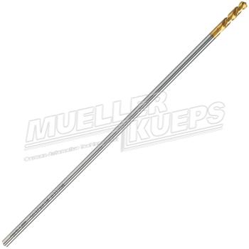 Müller 562184 Spiralbohrer linksschneidend 4,2 mm HSSE-TIN, XL-Ausführung 180 mm