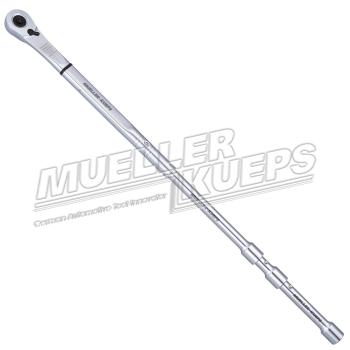 Müller 751000  Ratsche 3/4", feinverzahnt und verlängerbar, 4-tlg.