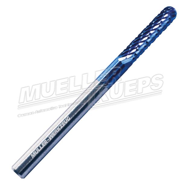 Müller 297001/WRC3 Vollhartmetall-Frässtift Walzenrundform 3,0mm