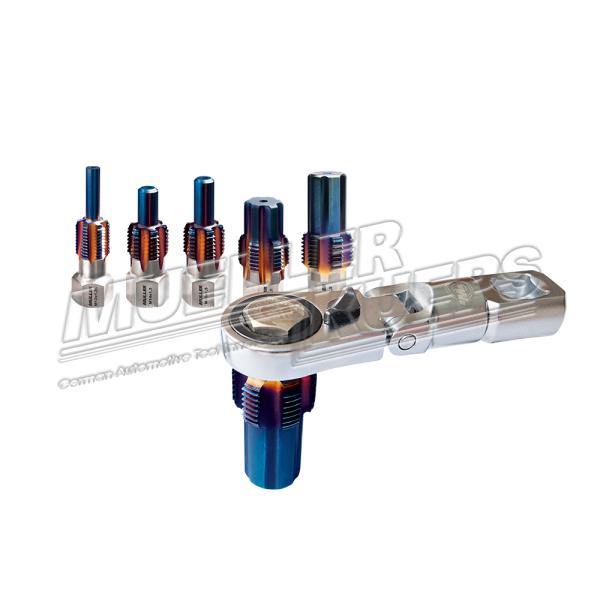 Müller 514523 UNI Drive Gelenk-Ringratsche 13 mm