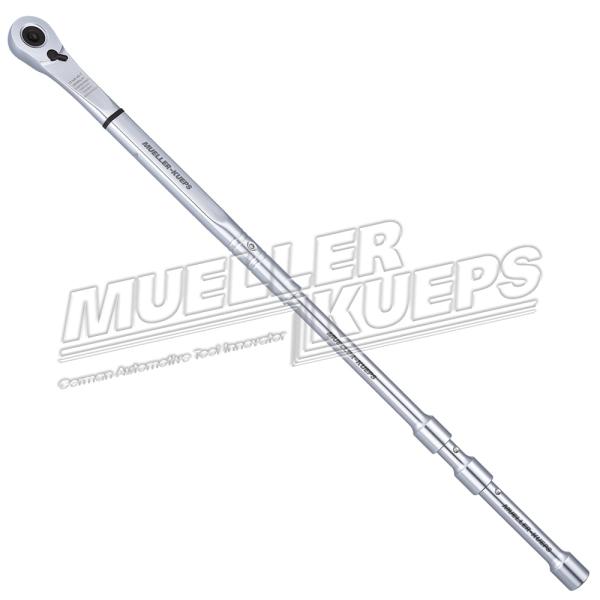 Müller 751000  Ratsche 3/4", feinverzahnt und verlängerbar, 4-tlg.