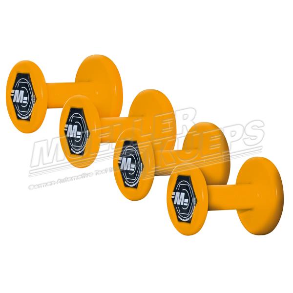 Müller 905143/ORANGE Magnethalter Satz 4-teilig